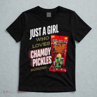 Funny Just A Girl Who Loves Chamoy Pickles Yummm...Gift T-Shirt thumb 5