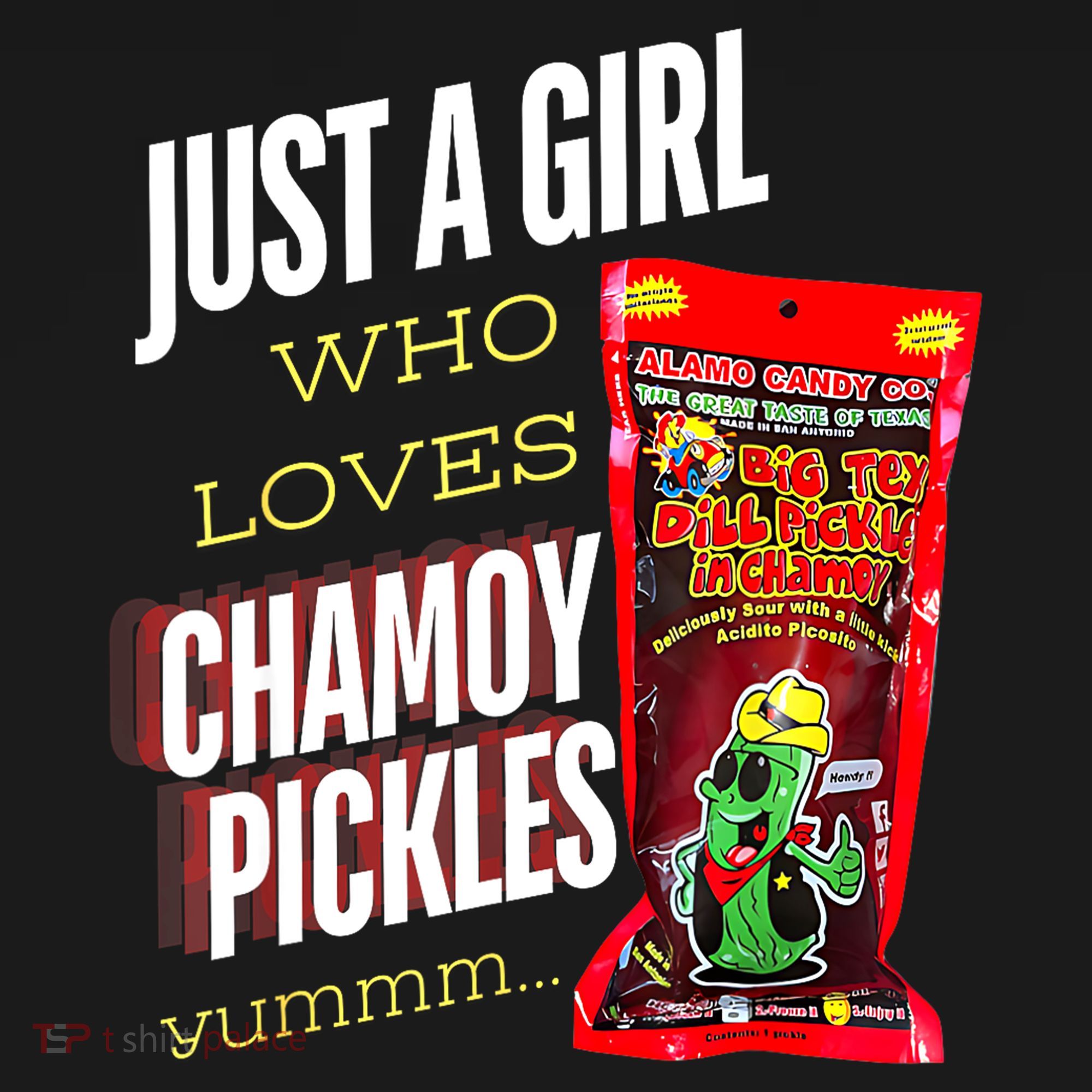 Funny Just A Girl Who Loves Chamoy Pickles Yummm...Gift Women's Hoodie