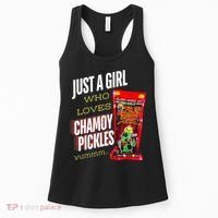 Funny Just A Girl Who Loves Chamoy Pickles Yummm...Gift Women's Tank Top thumb 0