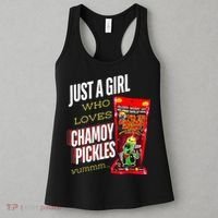 Funny Just A Girl Who Loves Chamoy Pickles Yummm...Gift Women's Tank Top thumb 3