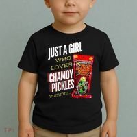 Funny Just A Girl Who Loves Chamoy Pickles Yummm...Gift Toddler T-Shirt thumb 2