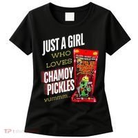 Funny Just A Girl Who Loves Chamoy Pickles Yummm...Gift Women's T-Shirt thumb 0