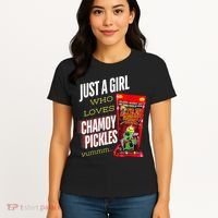 Funny Just A Girl Who Loves Chamoy Pickles Yummm...Gift Women's T-Shirt thumb 4