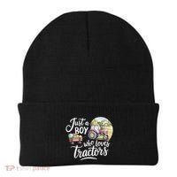 Farm Just A Who Loves Tractors Farmer Cool Gift Beanie thumb 0