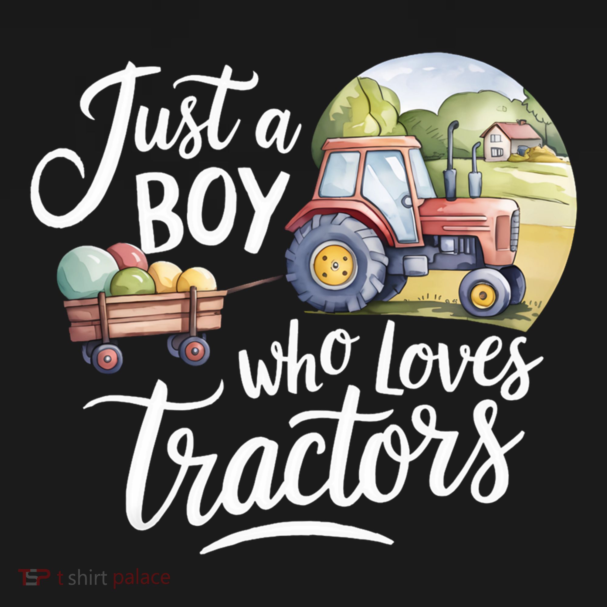 Farm Just A Who Loves Tractors Farmer Cool Gift Women's Hoodie
