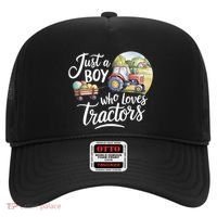 Farm Just A Who Loves Tractors Farmer Cool Gift Hat thumb 0