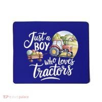 Farm Just A Who Loves Tractors Farmer Cool Gift Mousepad thumb 0