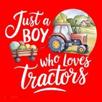 Farm Just A Who Loves Tractors Farmer Cool Gift Santa Hat thumb 1