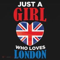 Fun Just A Who Loves London England British Flag Gift Ornament thumb 1
