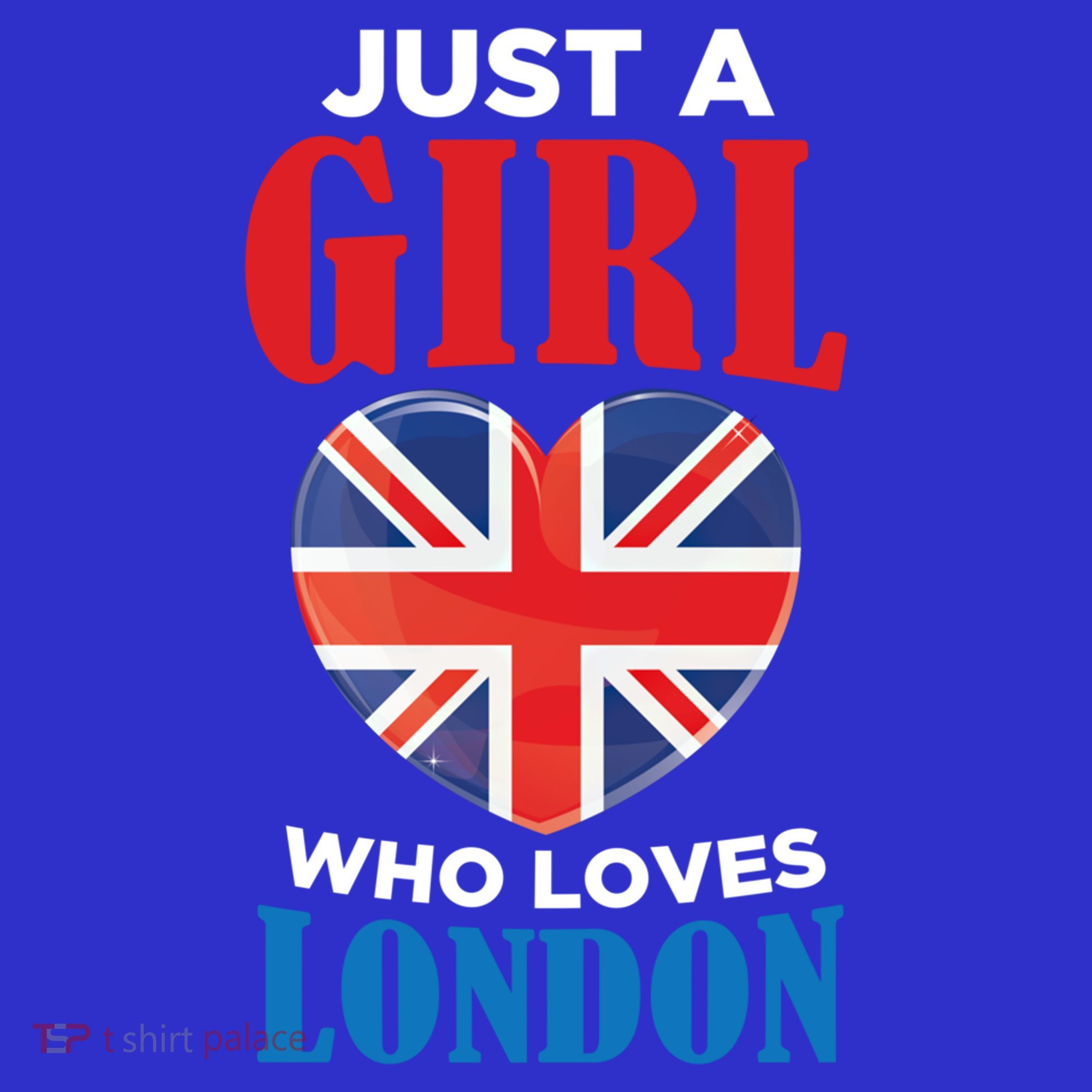 Fun Just A Who Loves London England British Flag Gift Women's Tank Top