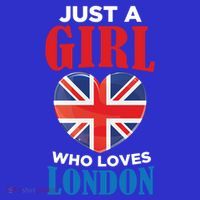 Fun Just A Who Loves London England British Flag Gift Kids Hoodie thumb 5