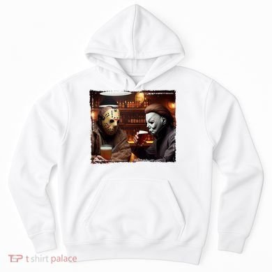 Funny Jason And Michael Halloween Drink Beer Hoodie
