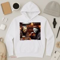 Funny Jason And Michael Halloween Drink Beer Hoodie thumb 3