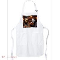 Funny Jason And Michael Halloween Drink Beer Apron thumb 0