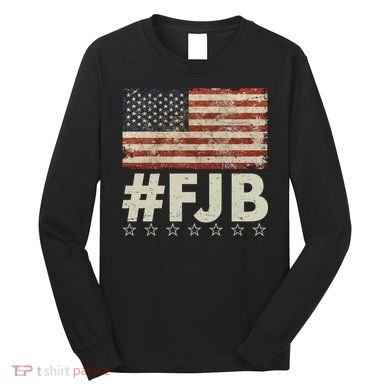 #FJB Distressed F Hoe Biden Long Sleeve Shirt