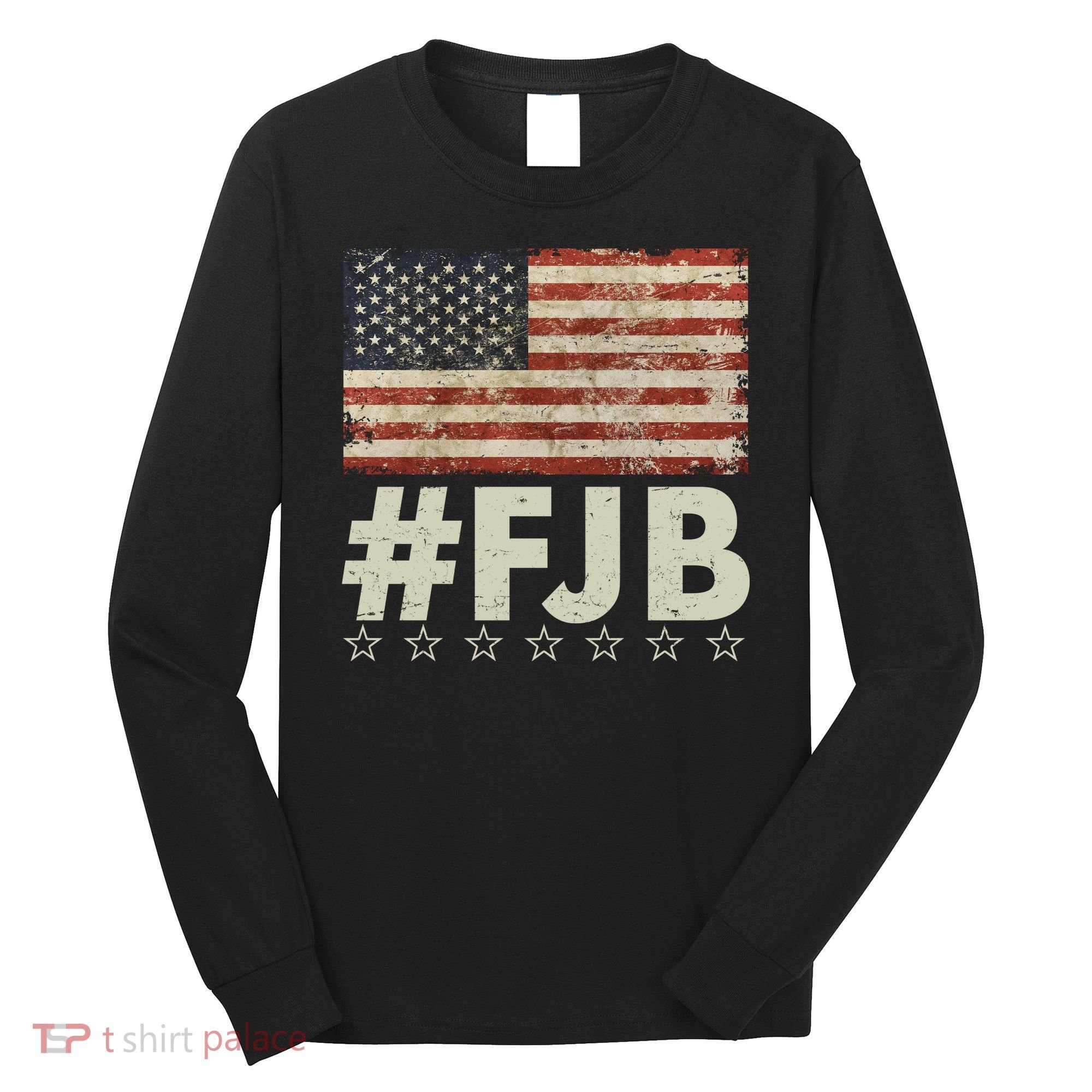 #FJB Distressed F Hoe Biden Long Sleeve Shirt