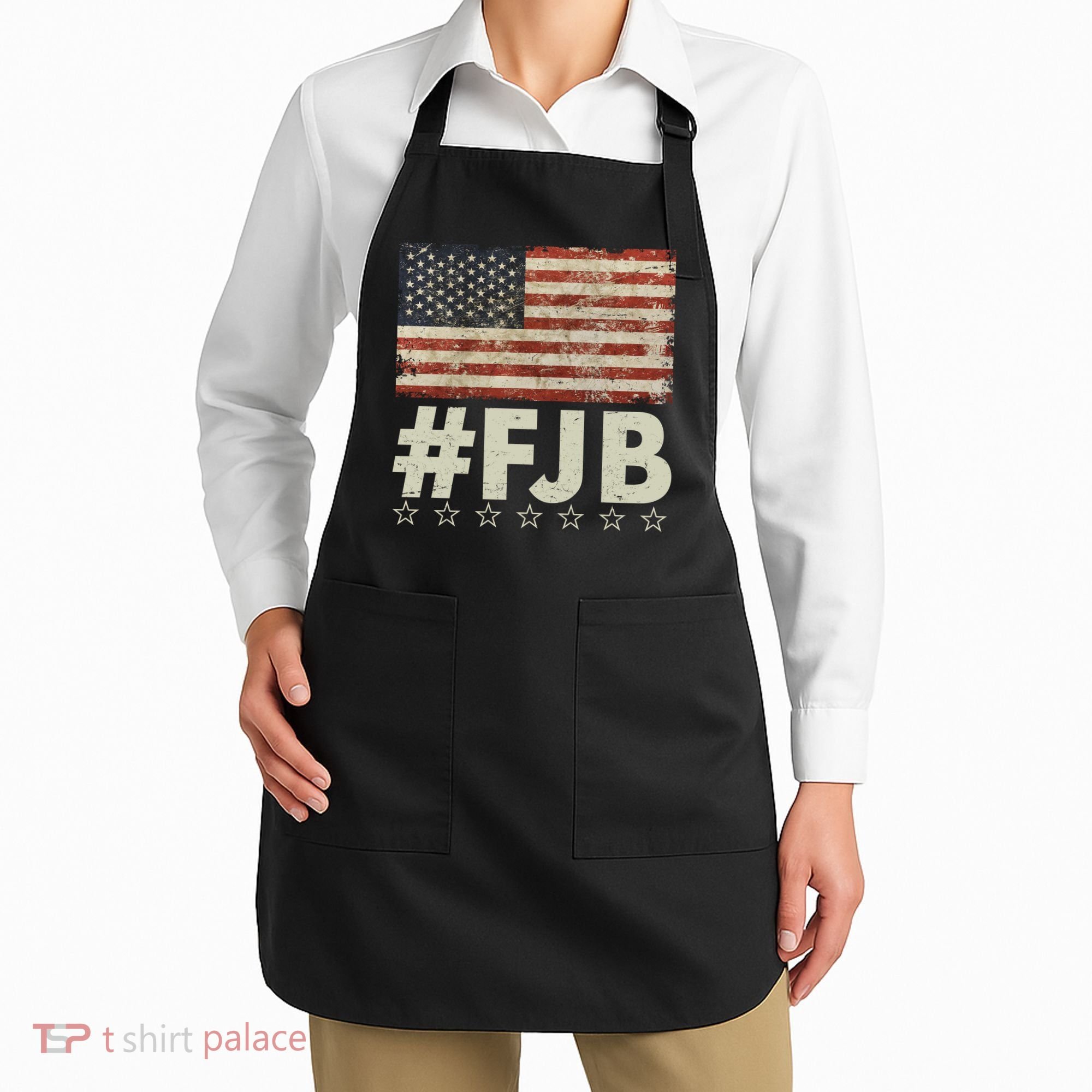 #FJB Distressed F Hoe Biden Apron