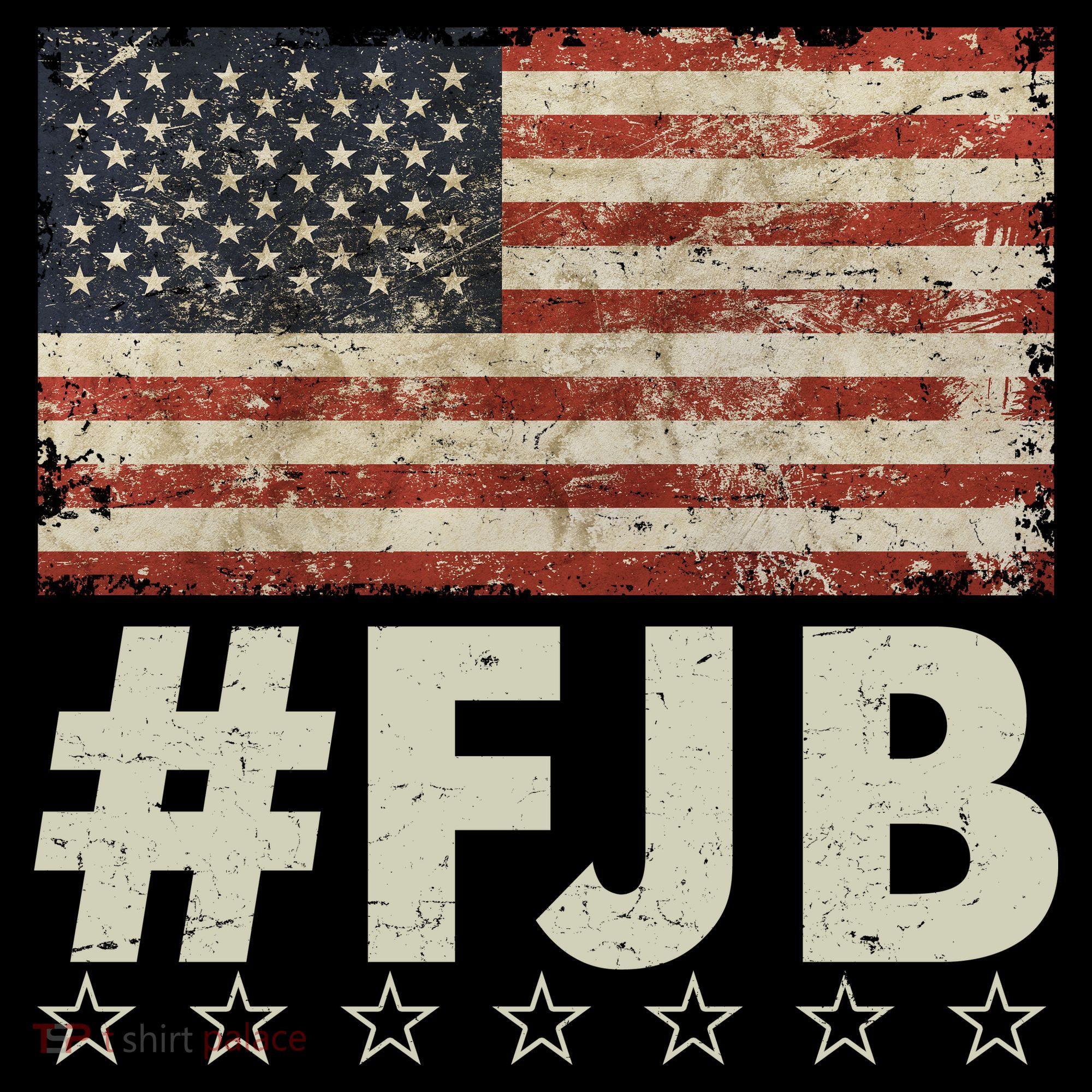#FJB Distressed F Hoe Biden Apron