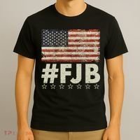 #FJB Distressed F Hoe Biden T-Shirt thumb 3