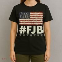 #FJB Distressed F Hoe Biden T-Shirt thumb 4