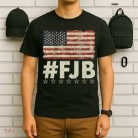 #FJB Distressed F Hoe Biden T-Shirt thumb 6