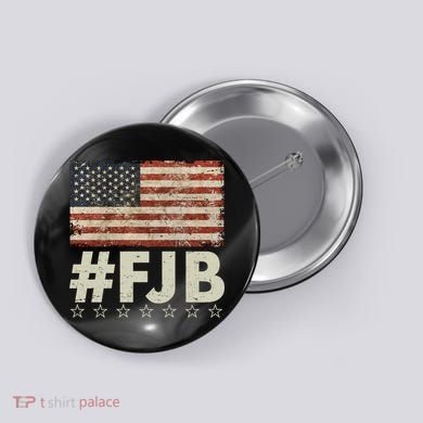 #FJB Distressed F Hoe Biden Button