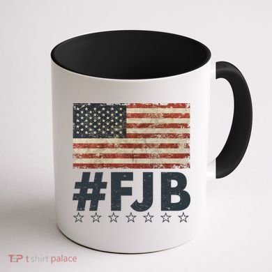#FJB Distressed F Hoe Biden Coffee Mug back