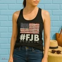 #FJB Distressed F Hoe Biden Women's Tank Top thumb 2
