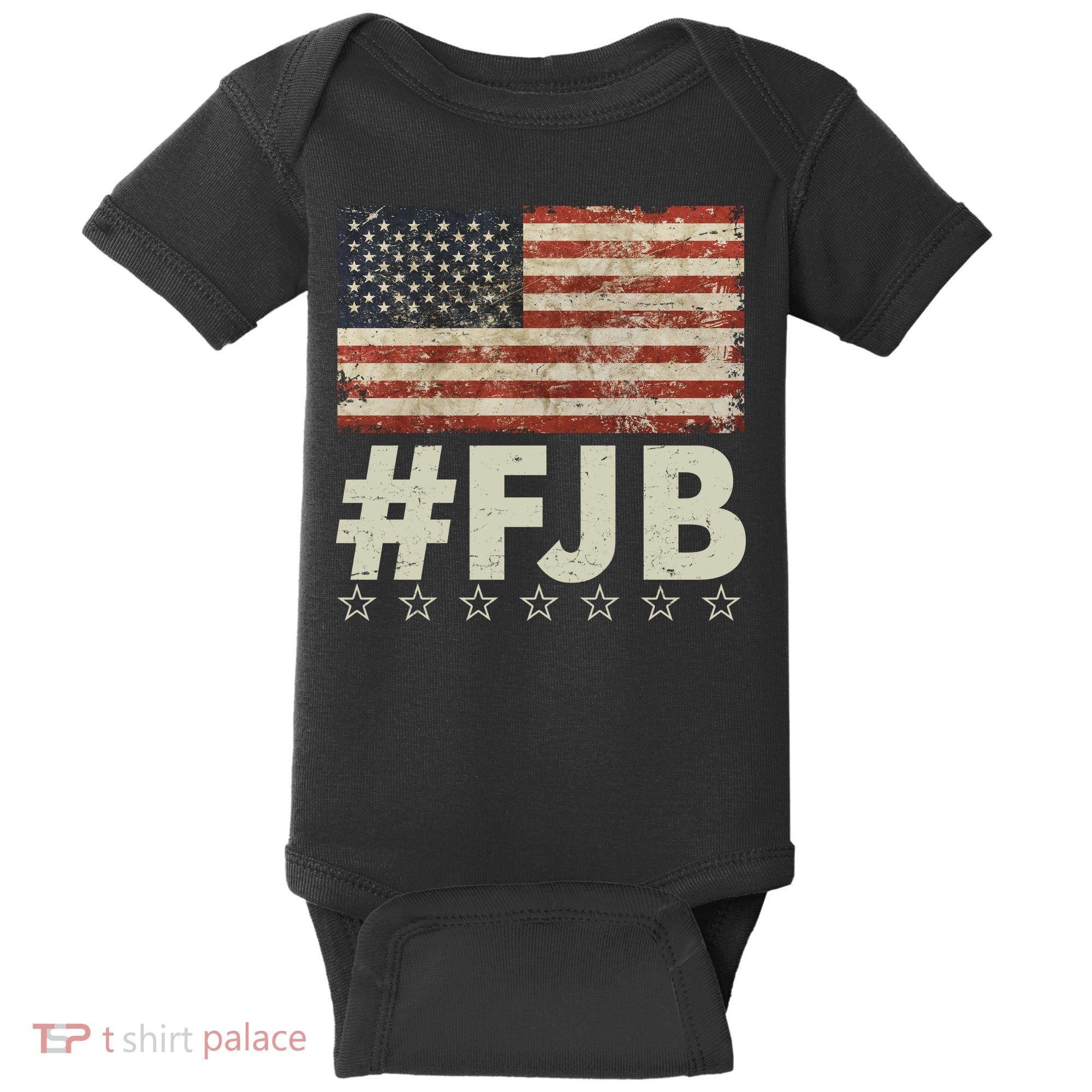 #FJB Distressed F Hoe Biden Baby Bodysuit