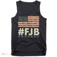 #FJB Distressed F Hoe Biden Tank Top thumb 0