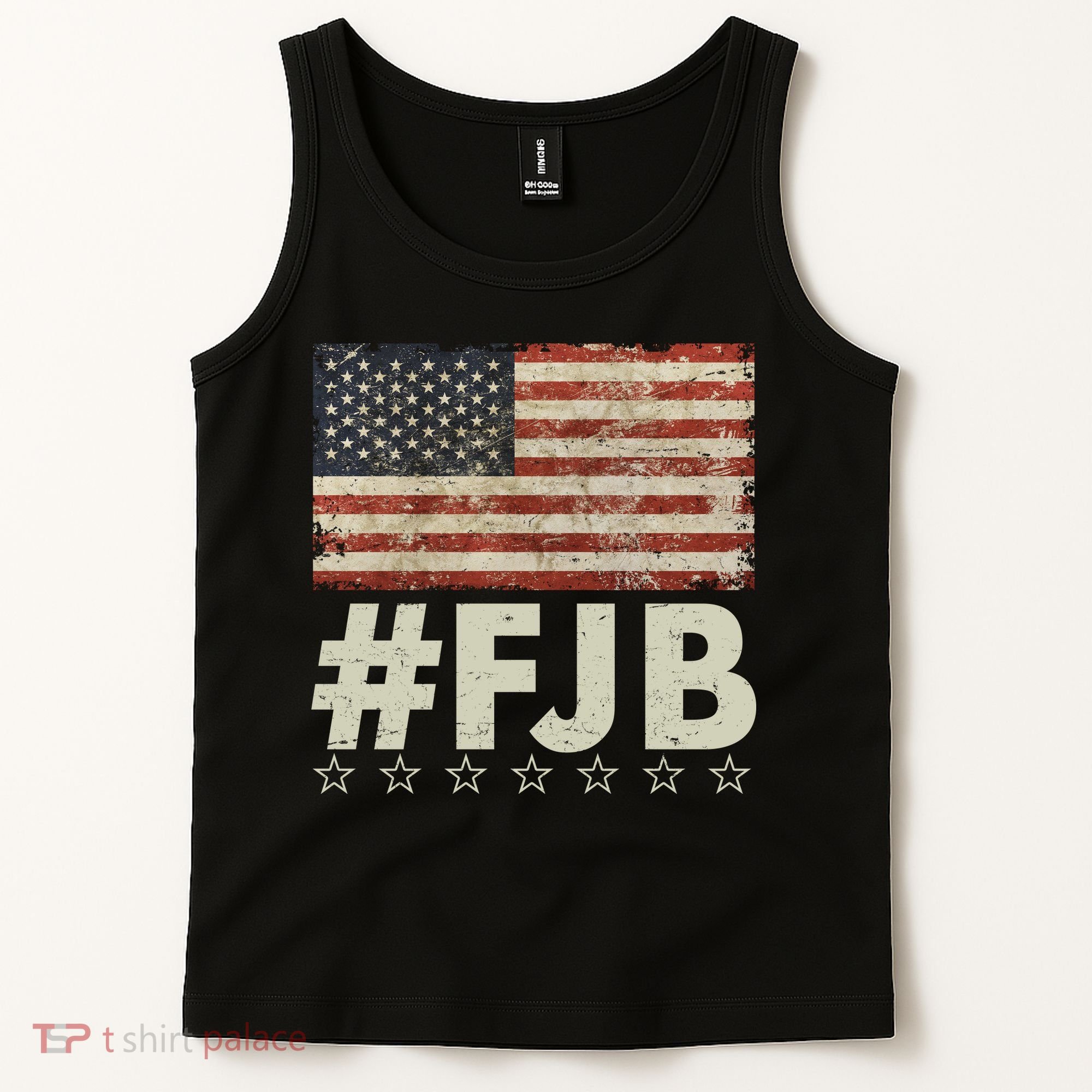 #FJB Distressed F Hoe Biden Tank Top