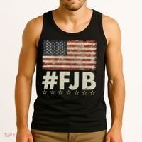 #FJB Distressed F Hoe Biden Tank Top thumb 3