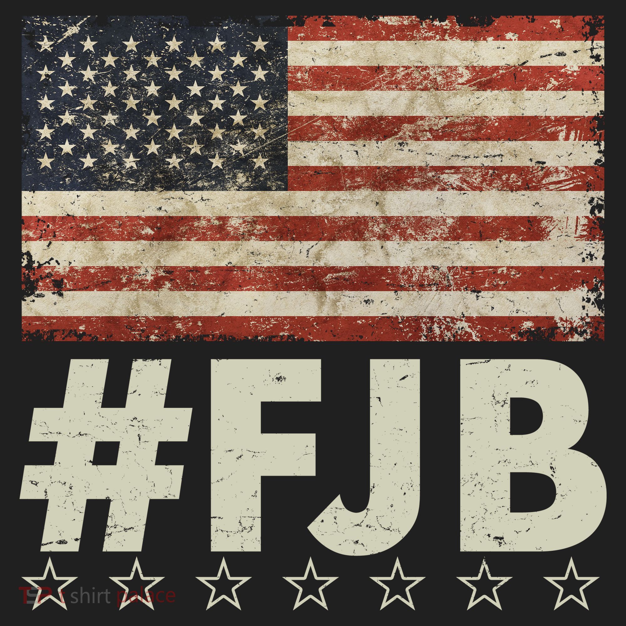 #FJB Distressed F Hoe Biden Golf Towel