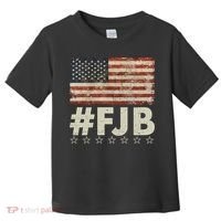#FJB Distressed F Hoe Biden Toddler T-Shirt thumb 0