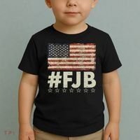 #FJB Distressed F Hoe Biden Toddler T-Shirt thumb 2