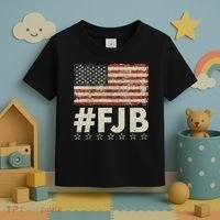 #FJB Distressed F Hoe Biden Toddler T-Shirt thumb 3