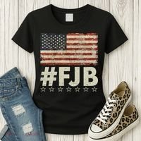 #FJB Distressed F Hoe Biden Women's T-Shirt thumb 3