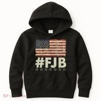 #FJB Distressed F Hoe Biden Kids Hoodie thumb 0