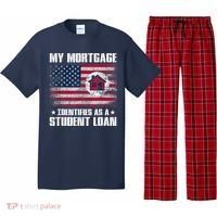 Funny Joe Biden My Mortgage Identifies As A Student Loan Pajama Set thumb 0