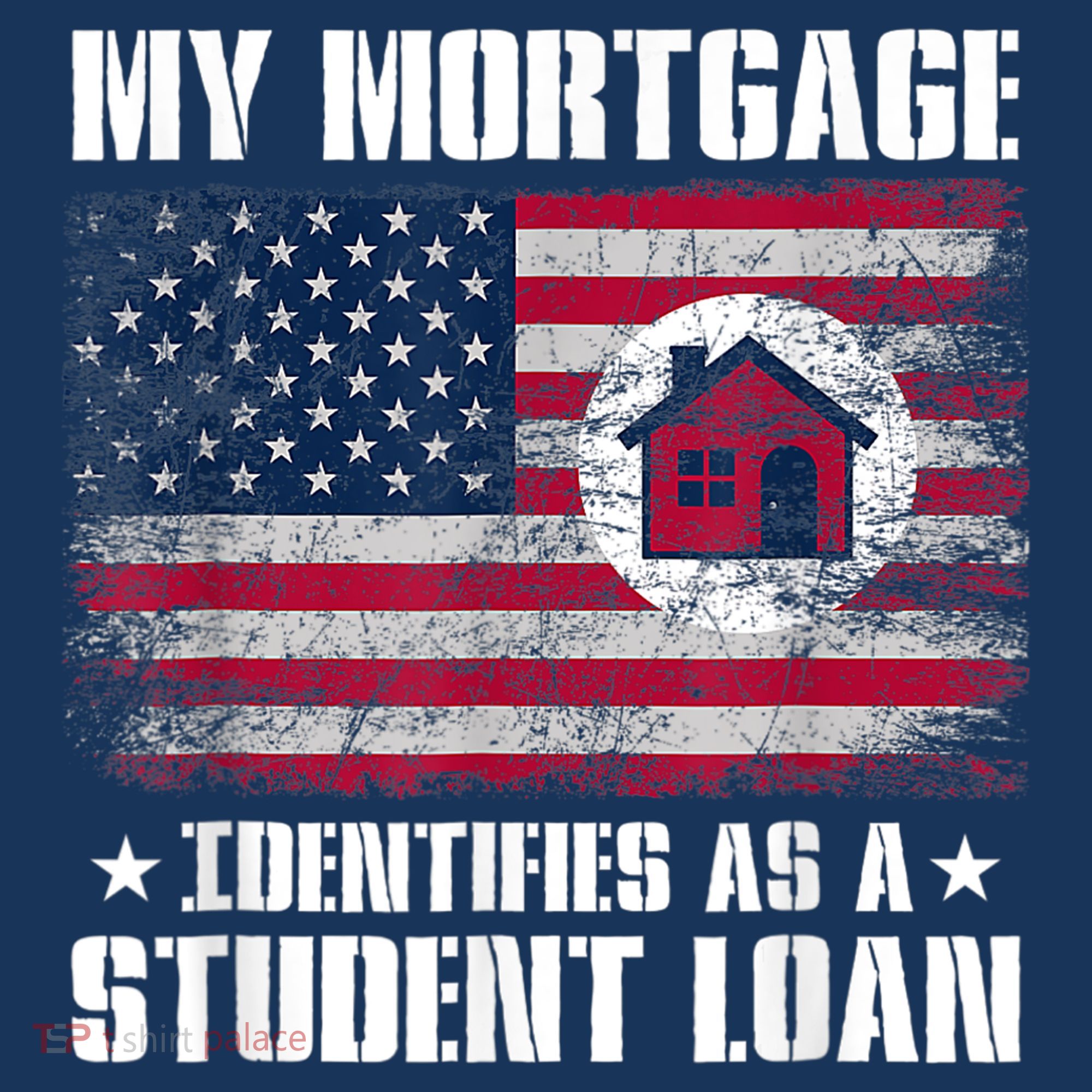 Funny Joe Biden My Mortgage Identifies As A Student Loan Women's Tank Top
