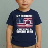 Funny Joe Biden My Mortgage Identifies As A Student Loan Toddler T-Shirt thumb 2