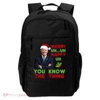Funny Joe Biden Christmas Backpack thumb 0
