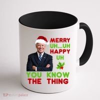 Funny Joe Biden Christmas Coffee Mug thumb 1