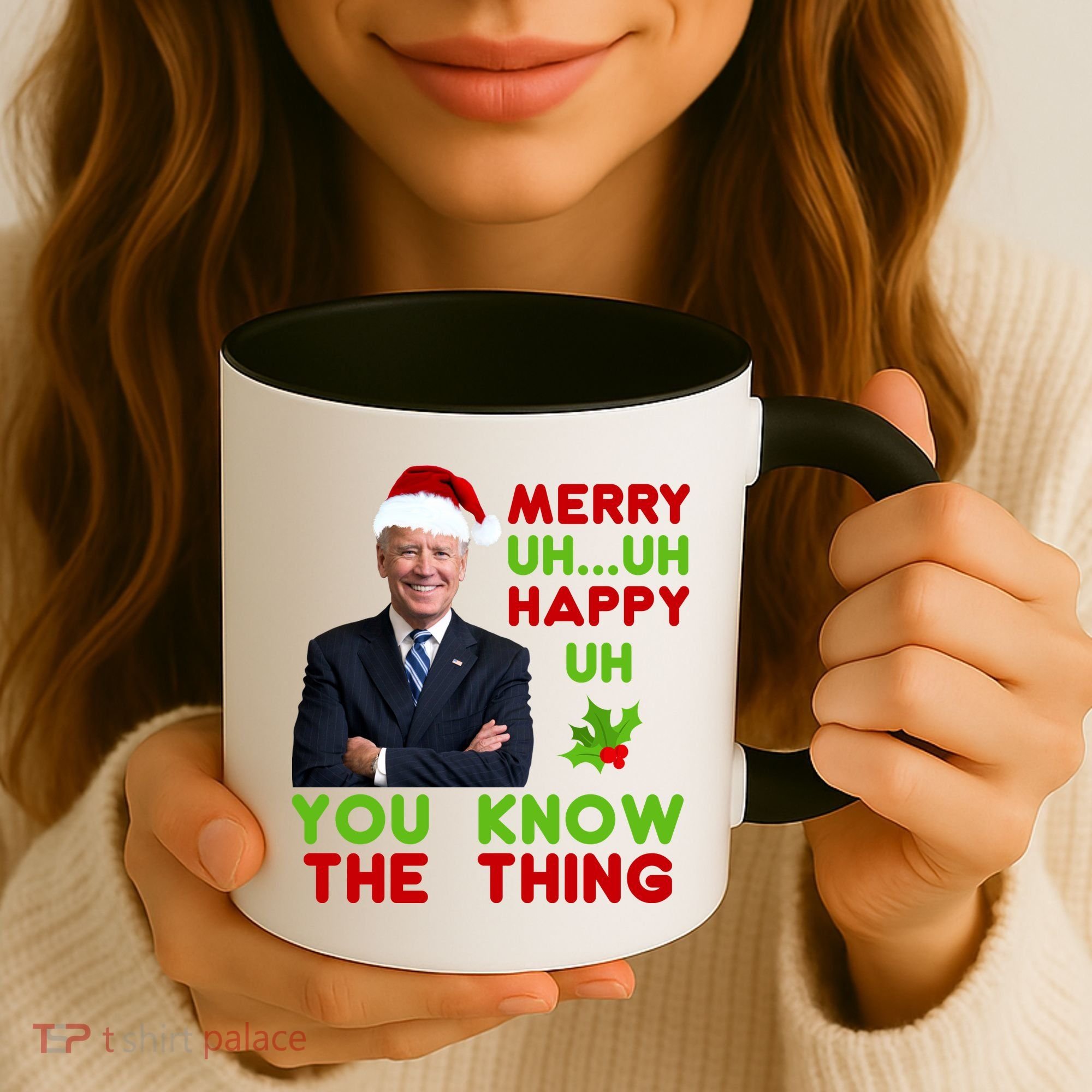 Funny Joe Biden Christmas Coffee Mug