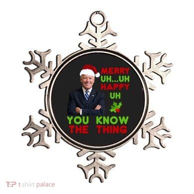 Funny Joe Biden Christmas Ornament