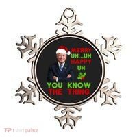 Funny Joe Biden Christmas Ornament thumb 0