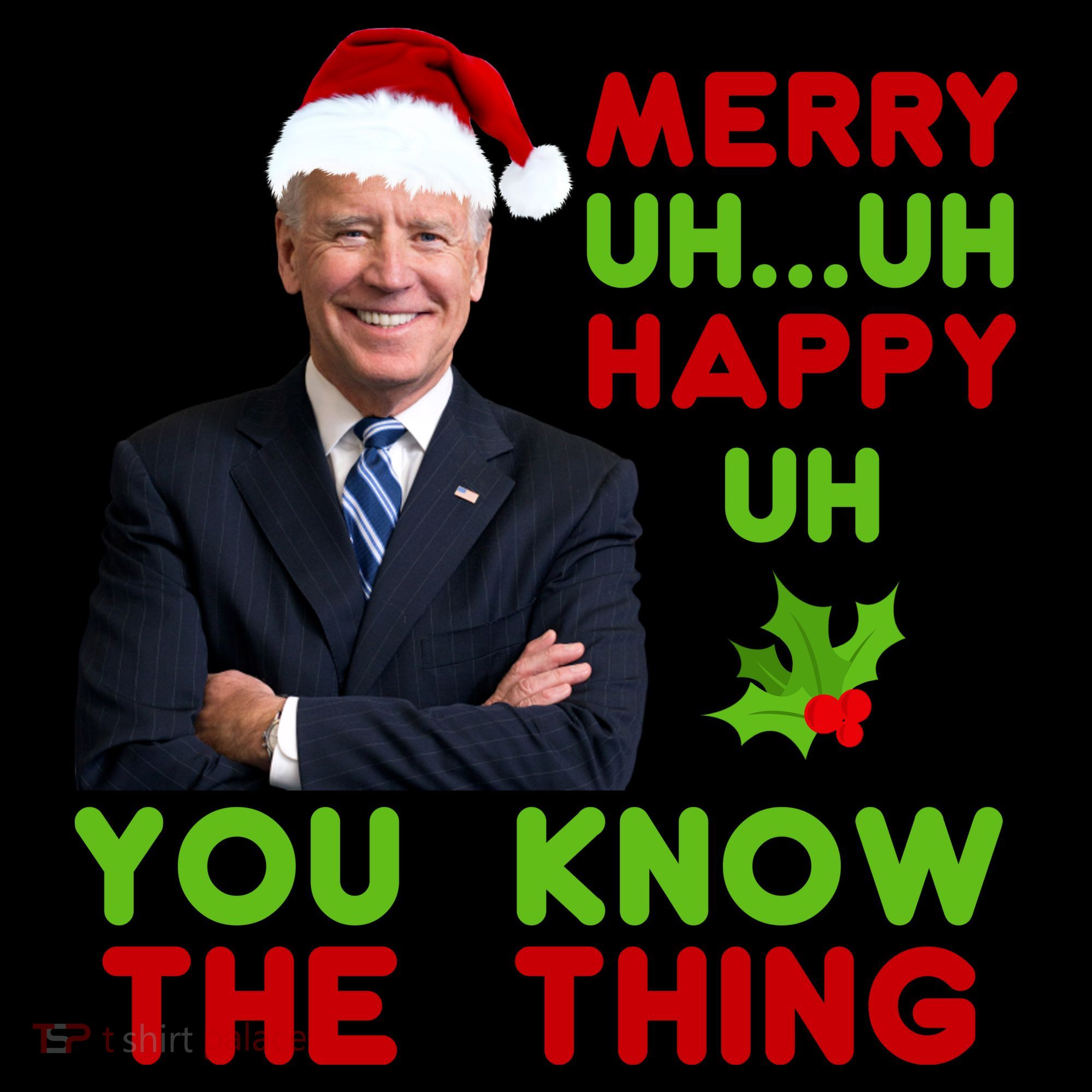 Funny Joe Biden Christmas Toddler Hoodie