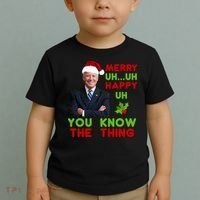Funny Joe Biden Christmas Toddler T-Shirt thumb 2