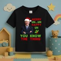 Funny Joe Biden Christmas Toddler T-Shirt thumb 3