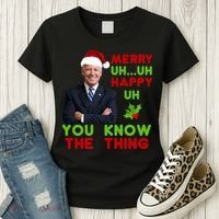 Funny Joe Biden Christmas Women's T-Shirt thumb 3